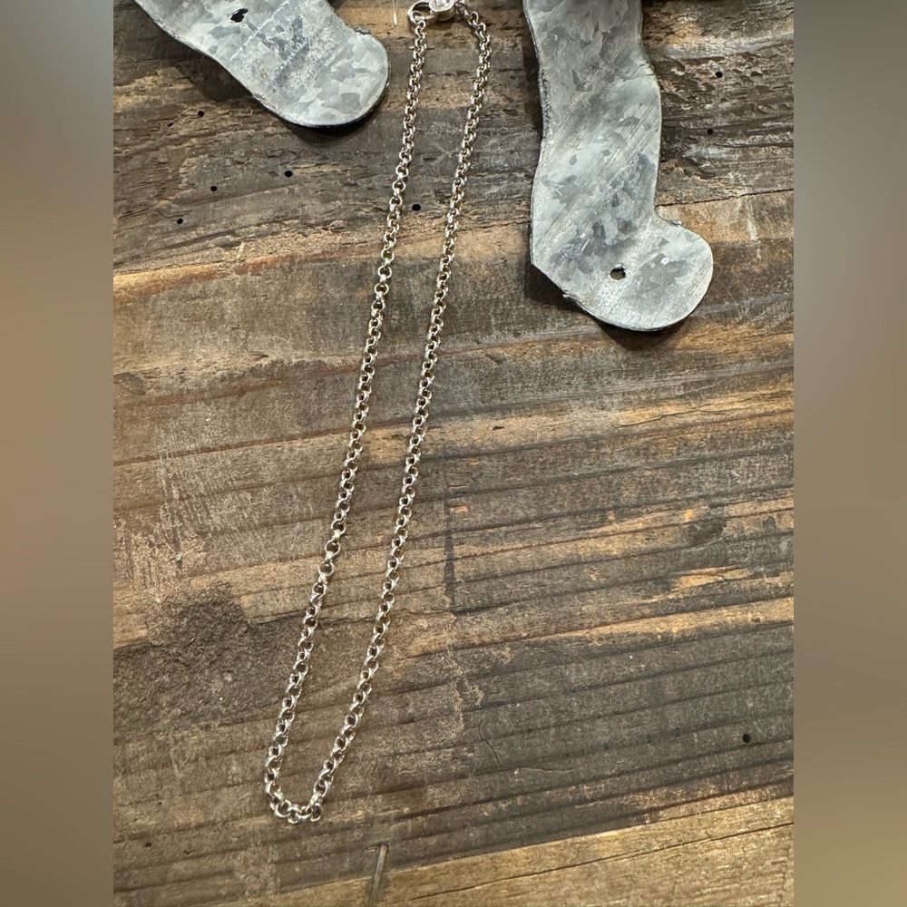 Robert Lee Morris Silver Chain Necklace